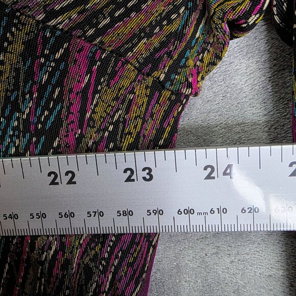 Womens 2 Pc Mark Singer Softwear Multicolor Open Front Blazer & Tank Top Size XL - Picture 7 of 13